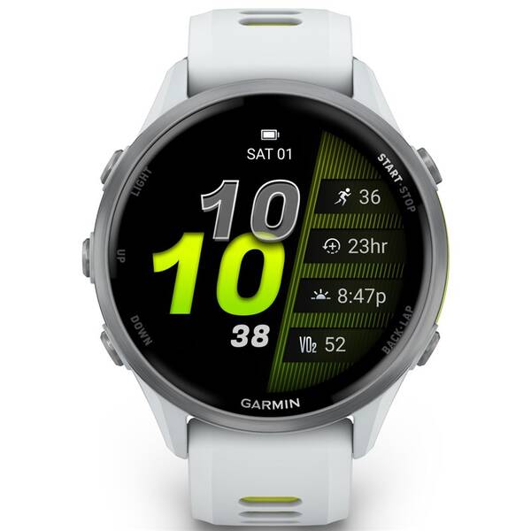 Chytré hodinky Garmin Forerunner 970 (EU distribuce) šedé/žluté

