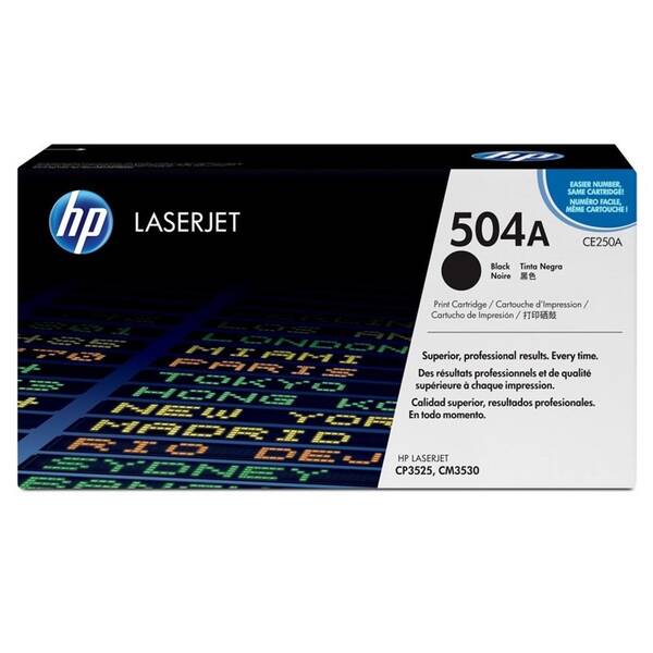 Toner HP 504A, 5 000 stran černý

