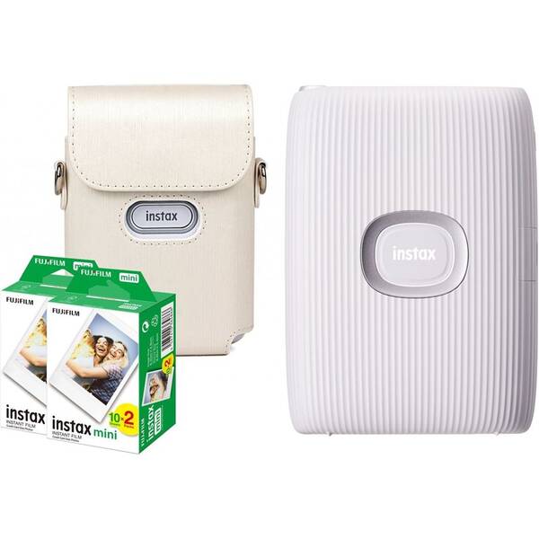 Fototiskárna Fujifilm Instax mini Link 2 Dárkové balení bílá

