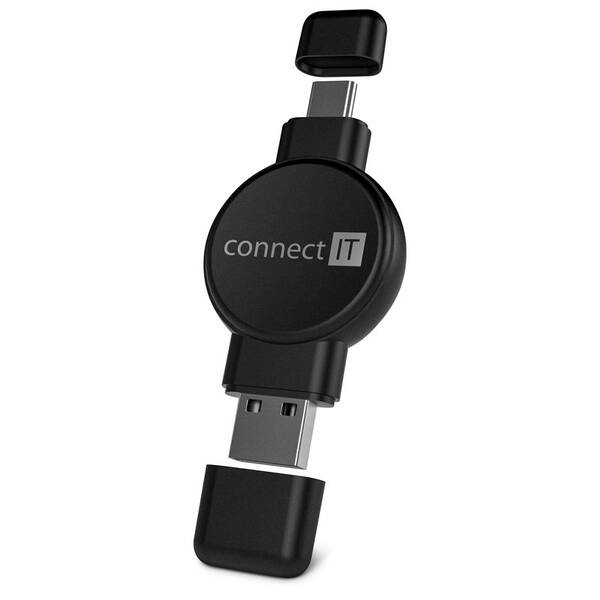 Bezdrátová nabíječka Connect IT WatchTravelCharge černá

