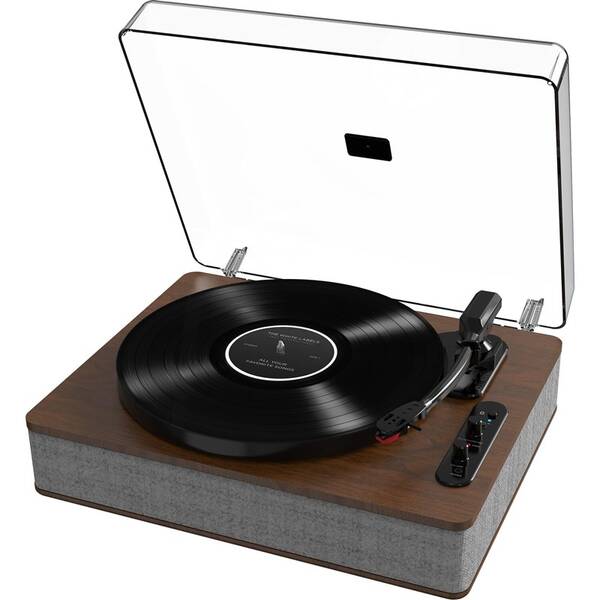 Gramofon ION Luxe LP šedý/hnědý


