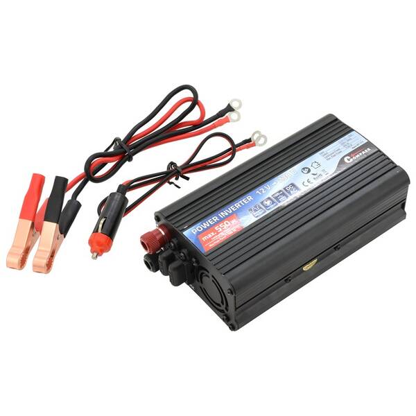 Měnič napětí Compass 07111 12/230V 550W + USB 

