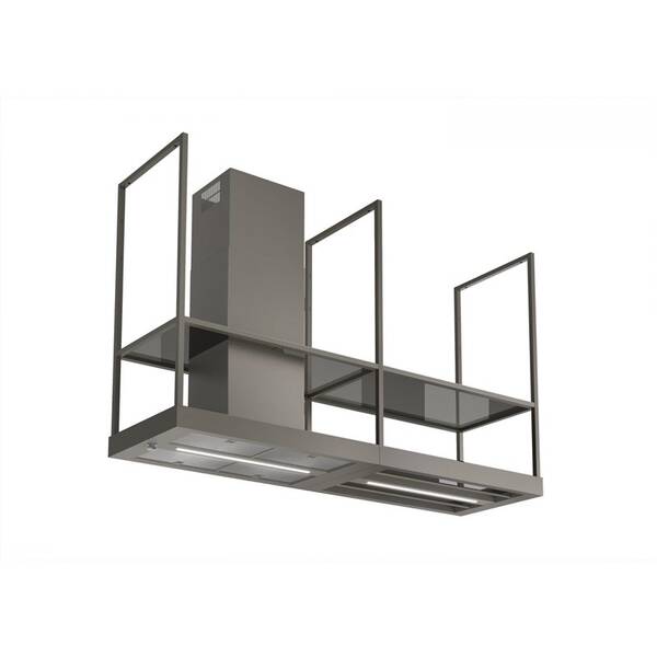 Odsavač par Faber T-SHELF TITANIUM MATT A180 šedý

