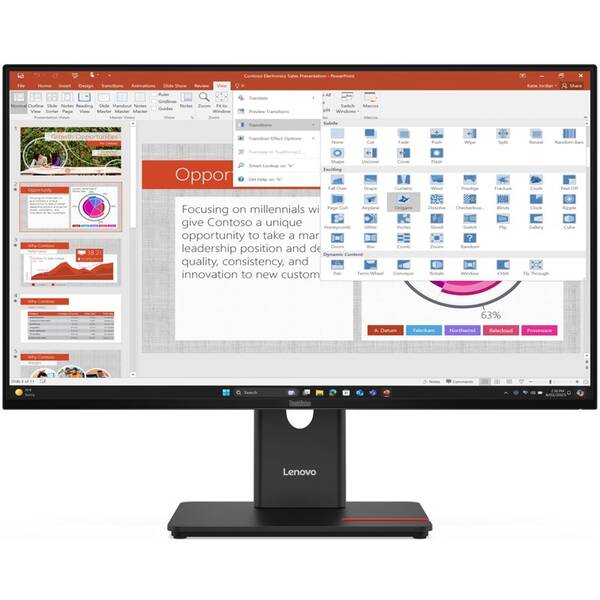 Monitor Lenovo ThinkVision T27-40 černý

