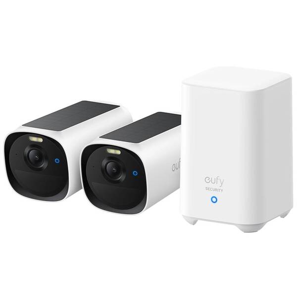 Kamera Anker eufy E40 (2 ks + HomeBase 2) bílá

