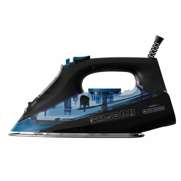 Žehlička Black+Decker BXIR2606E černá/modrá


