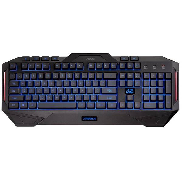 Klávesnice Asus Gaming, US layout černá

