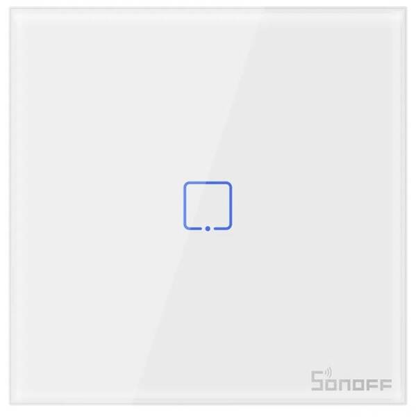 Vypínač Sonoff wireless 433MHz smart wall switch T2EU1C-RF (1-channel) 

