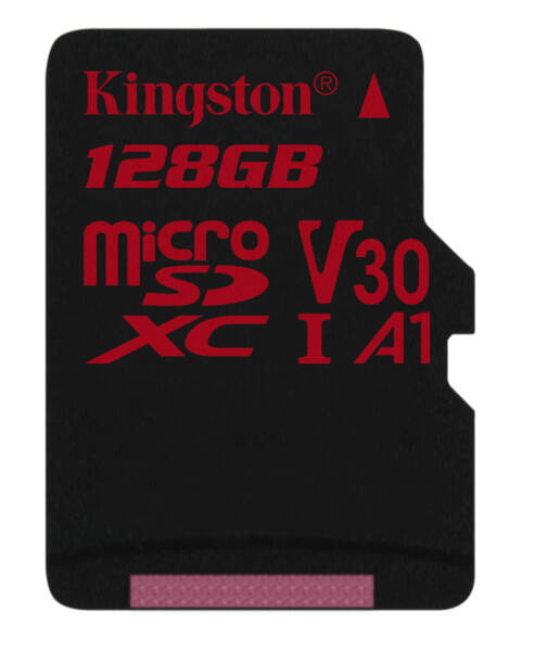 Paměťová karta Kingston microSDXC 128GB UHS-I U3 (100R/80W) 

