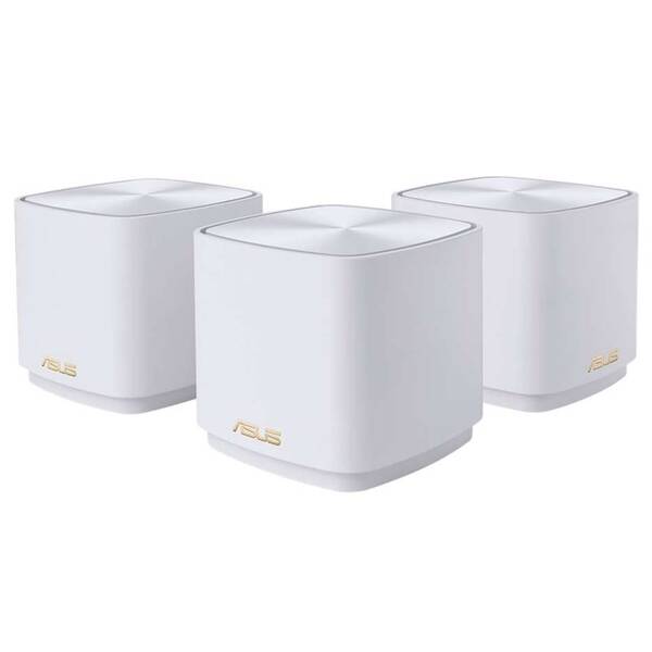 Komplexní Wi-Fi systém Asus ZenWiFi XD4 AX1800 - 3pack bílý

