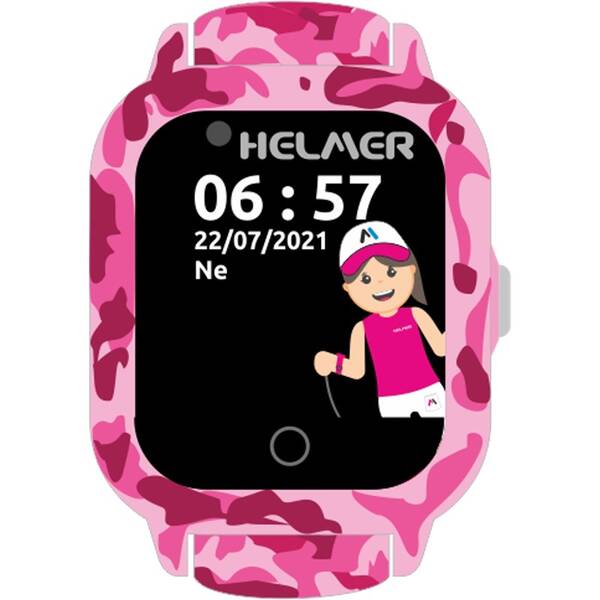 Chytré hodinky Helmer LK 710 červené

