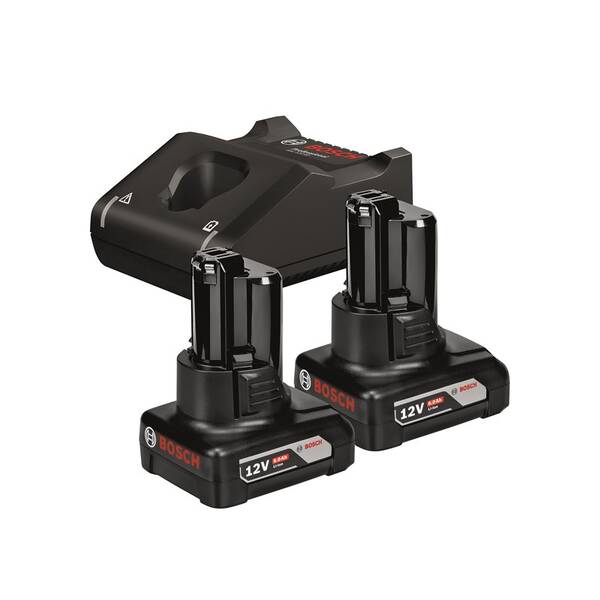 Set baterie a nabíječky Bosch Professional 2x 12V 6.0 Ah + GAL 12V-40 

