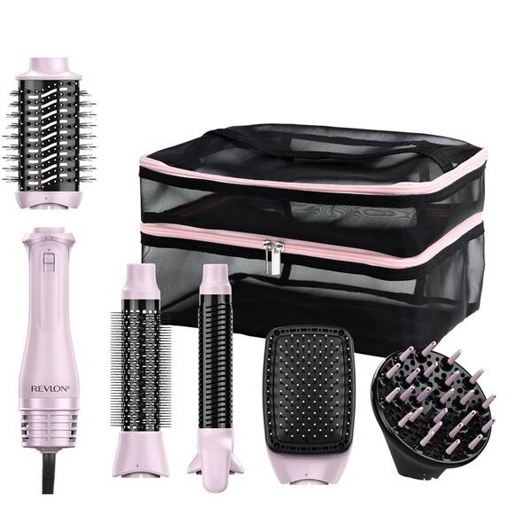 Styler Revlon RVDR5376E Pink Titanium 5v1 růžová

