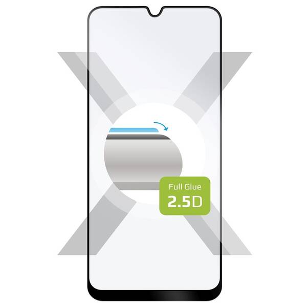 Tvrzené sklo FIXED Full-Cover na Samsung Galaxy M21 černé

