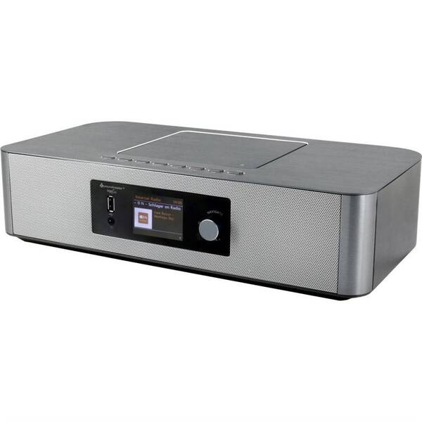 Internetový radiopřijímač s DAB+ Soundmaster HighLine ICD2020 stříbrný

