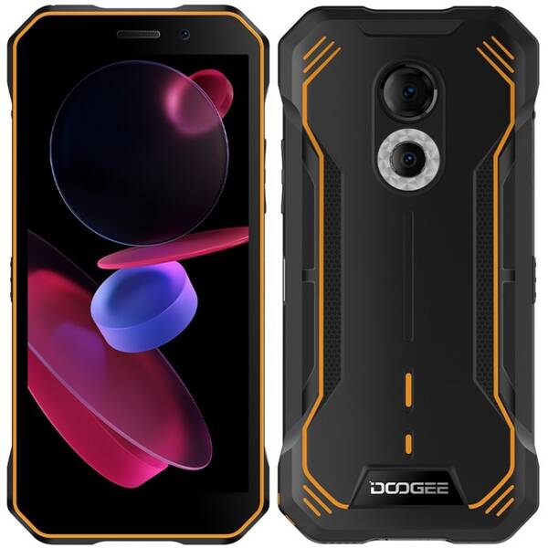 Mobilní telefon Doogee S51 4 GB / 64 GB černý/oranžový

