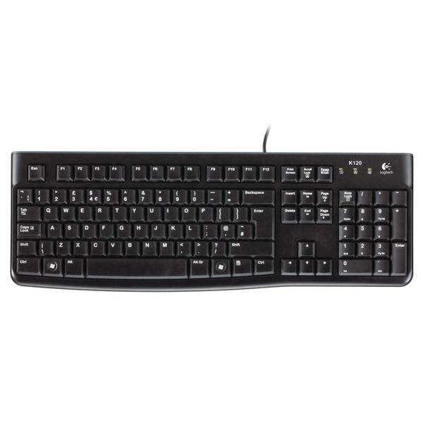 Klávesnice Logitech K120 Business CZ/SK černá

