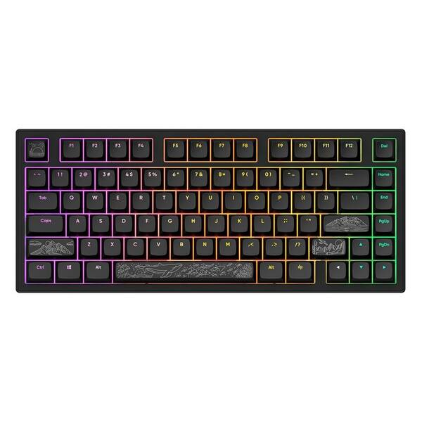 Klávesnice Dark Project ALU Terra Nostra R2, US černá

