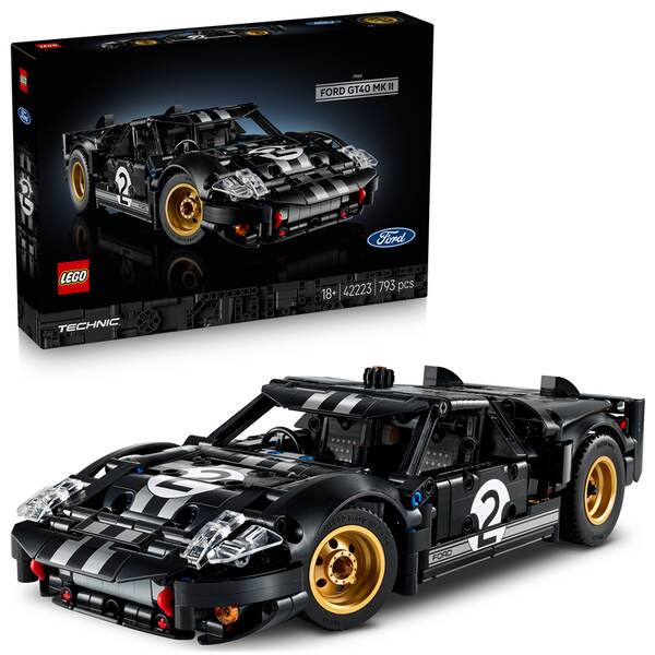 Stavebnice LEGO® Technic 42223 Závodní auto 1966 Ford GT40 MKII 

