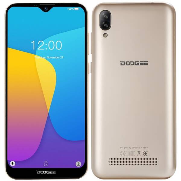 Mobilní telefon Doogee X90 zlatý

