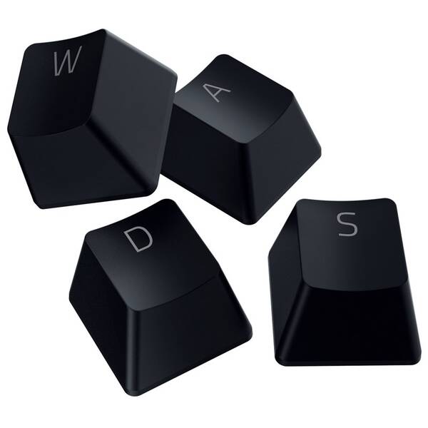 Klávesy Razer PBT Keycap + Coiled Cable Upgrade Set - US/UK černé


