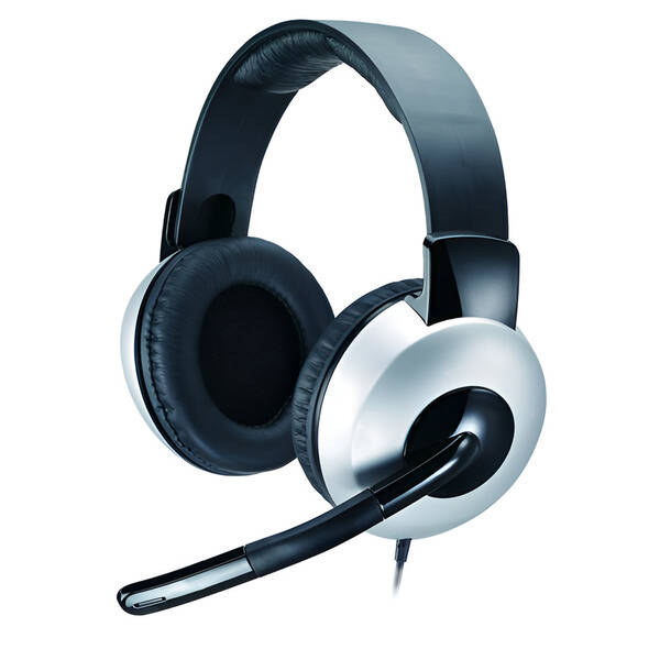 Headset Genius HS-05A černý/stříbrný

