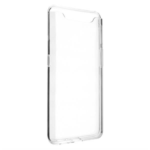 Kryt na mobil FIXED na Samsung Galaxy A80 průhledný

