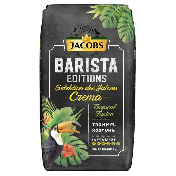 Káva zrnková Jacobs Barista Tropical Fusion 1 kg 

