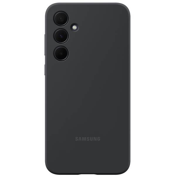 Kryt na mobil Samsung Silicone na Samsung Galaxy A35 černá barva
