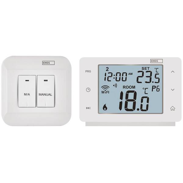 Termostat EMOS GoSmart bezdrátový pokojový s Wi-Fi 

