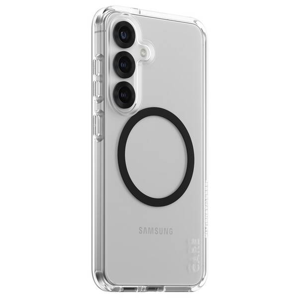 Kryt na mobil PanzerGlass CARE Urban Combat Qi na Samsung Galaxy S25 černý/průhledný

