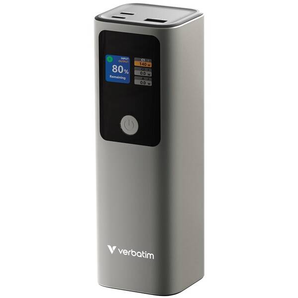 Powerbanka Verbatim Charge 'n' Go 27000mAh šedá

