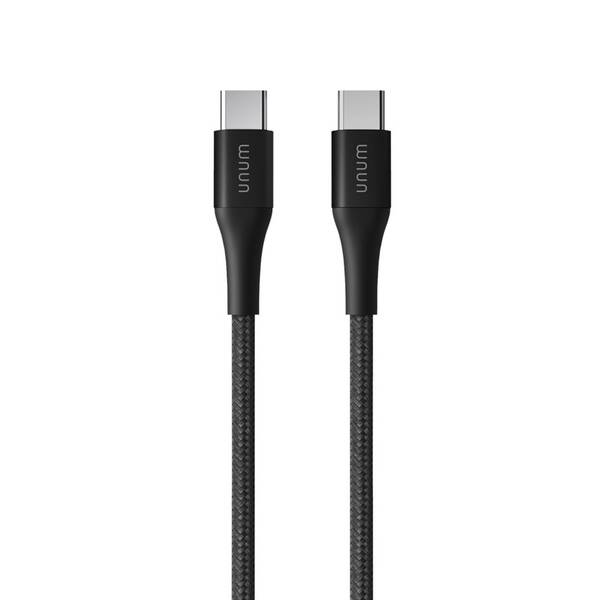Kabel Epico UNUM Aramid 240W USB-C/USB-C, 1,2 m černý

