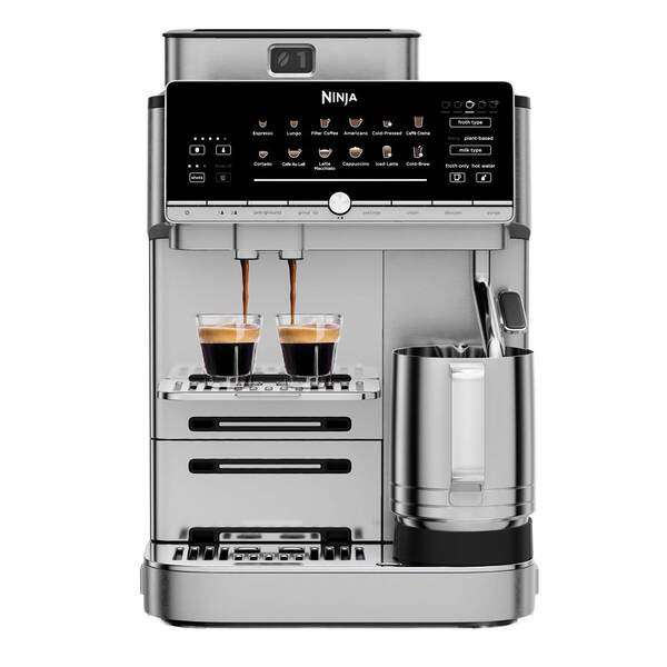 Automatický kávovar Ninja AE1051EU AutoBarista Pro černý/stříbrný

