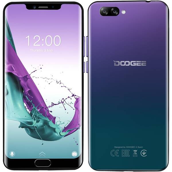 Mobilní telefon Doogee Y7 Plus modrý


