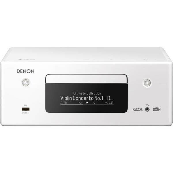 Mikrosystém Denon RCD-N11 DAB bílý

