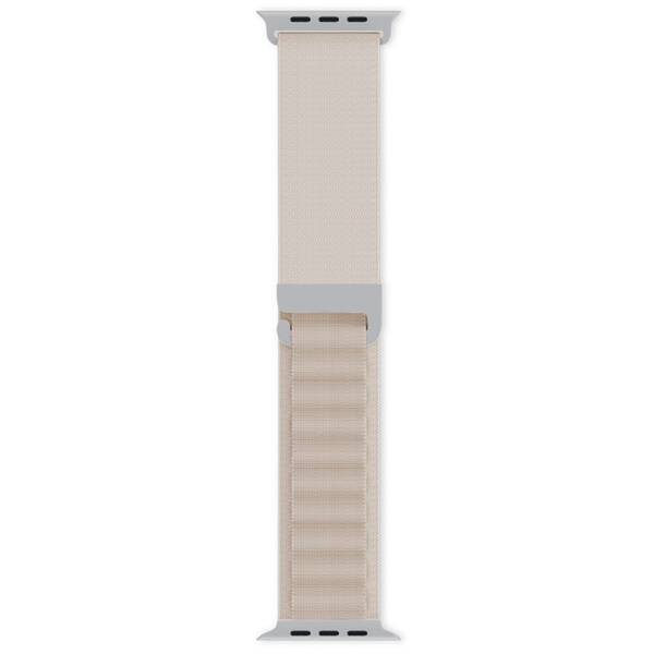 Řemínek Epico Alpine na Apple Watch 38/40/41mm, nylonový béžový

