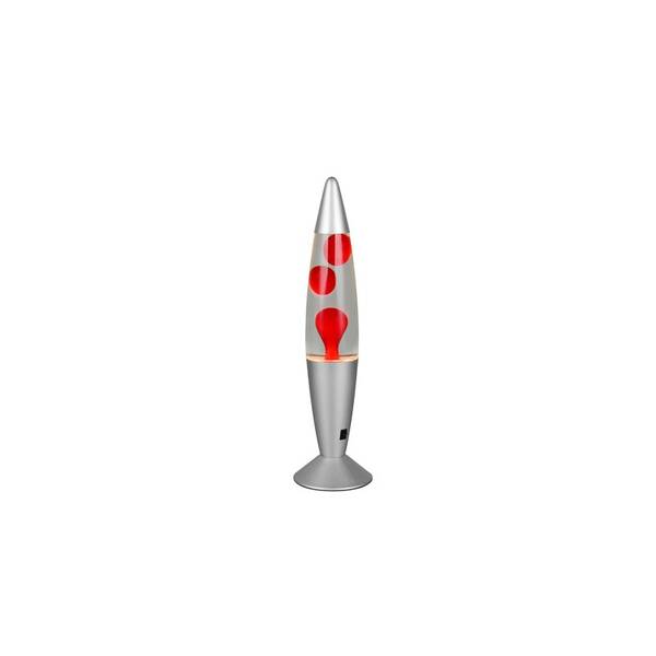 Stolní lampička Reality VESUV Lava lamp průhledná

