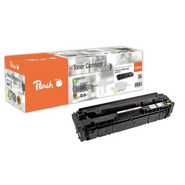 Toner Peach Canon CRG-054, 1200 stran žlutý

