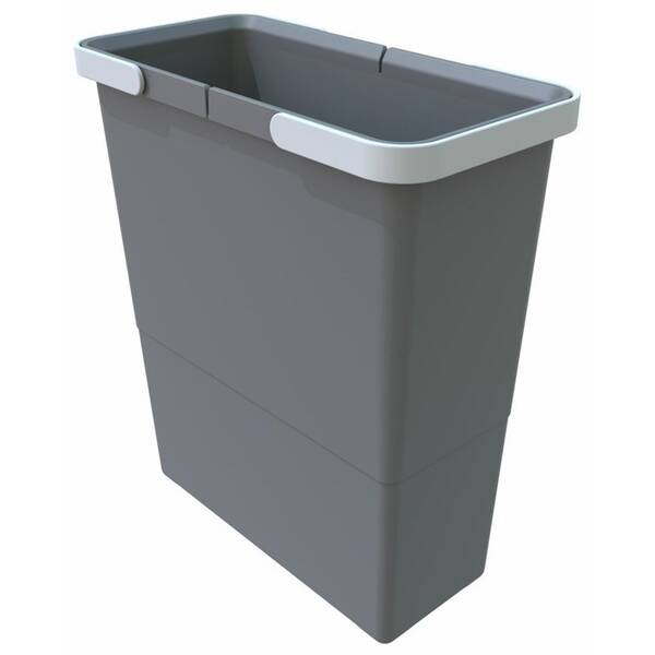 Odpadkový koš Elletipi Cover NARROW, 12 l, 34 × 15 × 30 cm šedý


