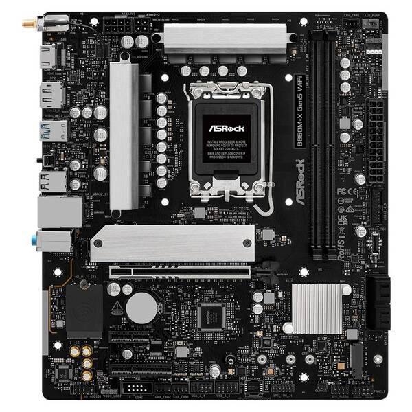 Základní deska ASRock B860M-X Gen5 WiFi černá

