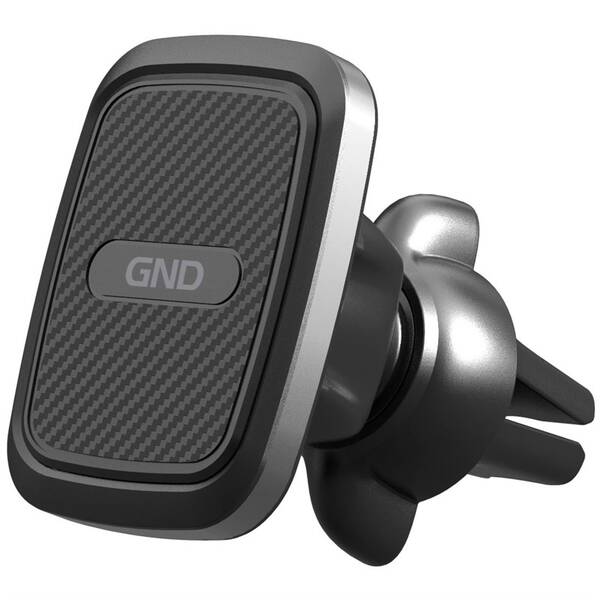 Držák na mobil GND magnetický černý/stříbrný

