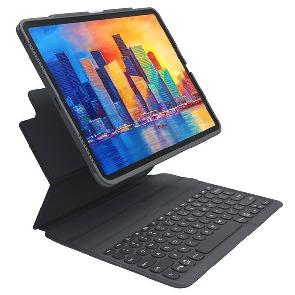 Pouzdro na tablet s klávesnicí ZAGG Pro Keys na Apple iPad Pro 12,9“ (2021) CZ černé

