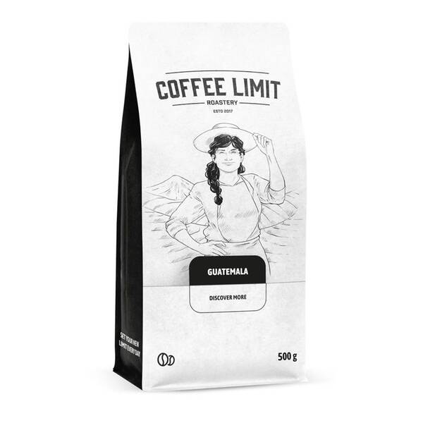 Káva zrnková COFFEE LIMIT Guatemala Huehuetenango 500 g 

