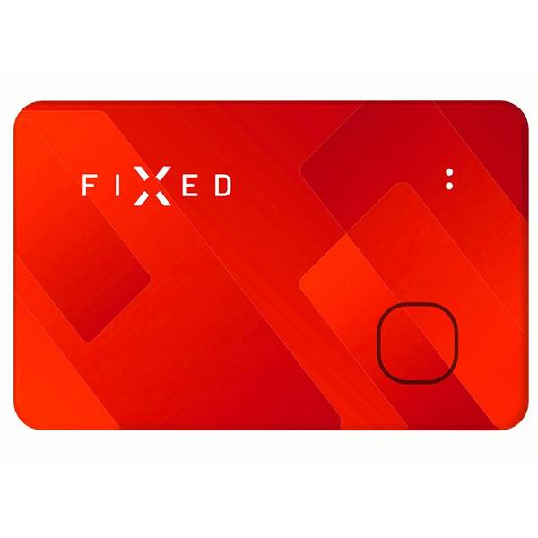 Lokátor FIXED Tag Card s podporou Find My, bezdrátové nabíjení oranžový

