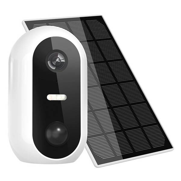 IP kamera Solight Wi-Fi + solární panel bílá

