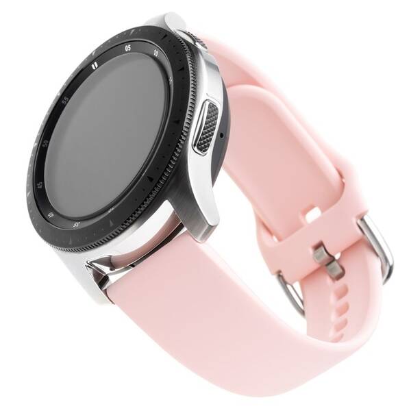 Řemínek FIXED Silicone Strap 20mm na smartwatch růžový

