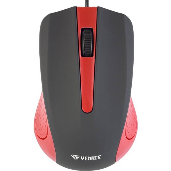 Myš YENKEE YMS 1015RD USB Suva černá/červená

