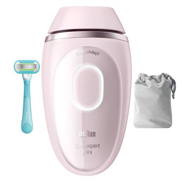 Epilátor Braun IPL1111 růžový

