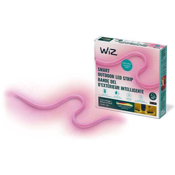 LED pásek WiZ Outdoor RGBW, Matter, 5 m 

